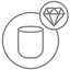 alfi Icon Borosilikatglas Einwandig